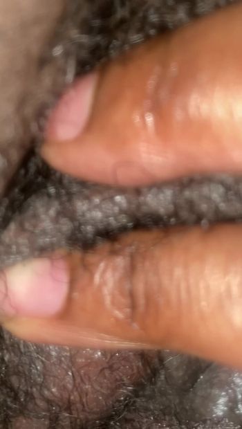 Hairy black pussy