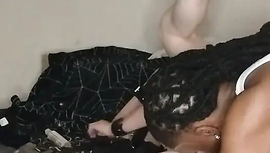 Getting pounded by roommate