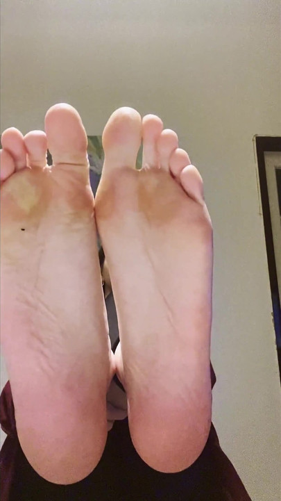 Sniff and Lick My Sweaty Toe Socks After Yoga