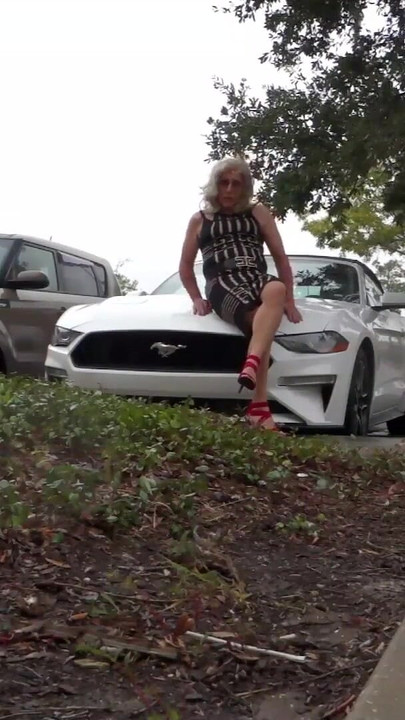 Captivating moment from "Mrs Samantha's roadtrip USA, Day 1, Jacksonville Fl (no sex)"