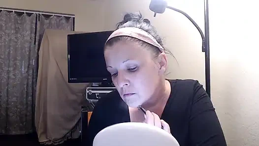 Volles make-up Poison ivy