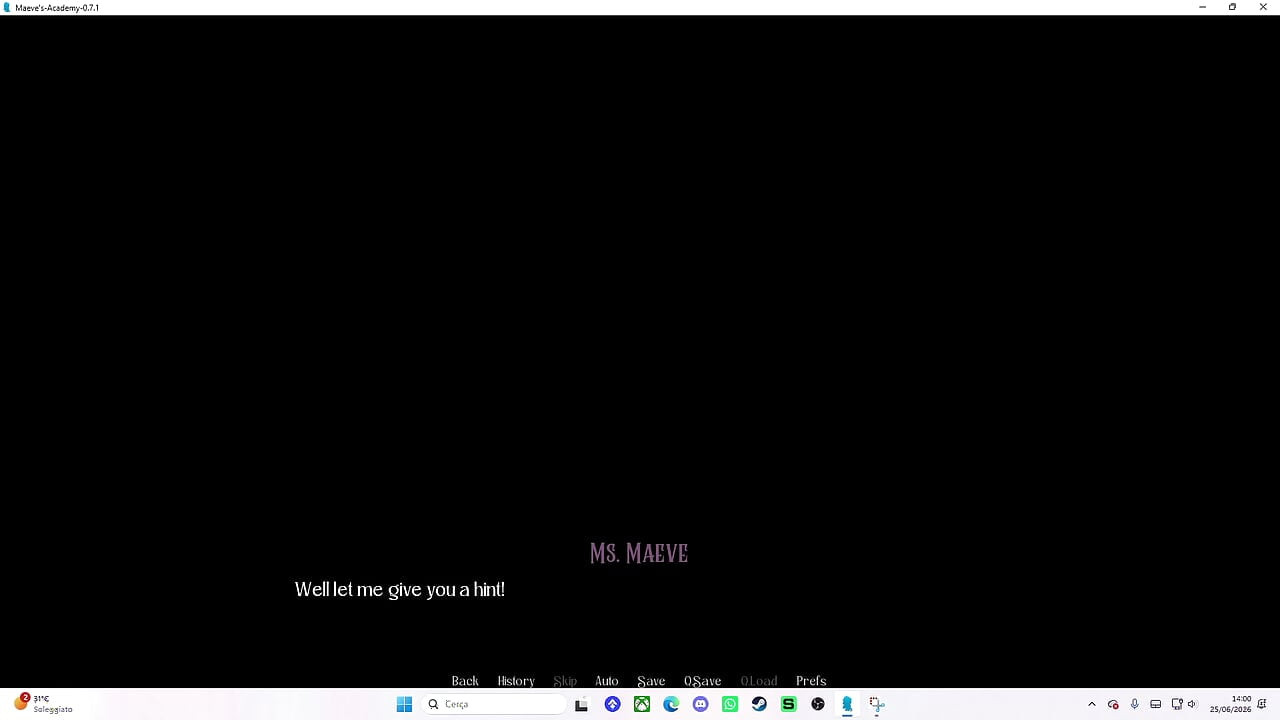 Maeve의 아카데미 게임 플레이 4부
