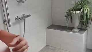 I whores pissed in the shower