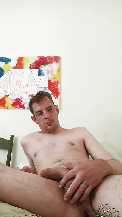 Morning masturbation dildo...