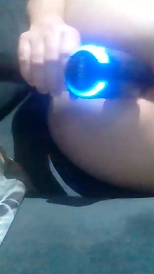 Ass masturbation with sex machine | Clip 1
