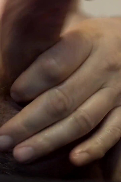 Bear Worships His Hairy Bull Balls, No Cum