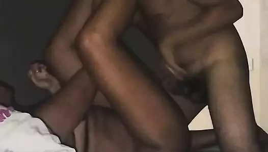 Couple Morena and Lu Puto, Brunette enjoying Yummy.