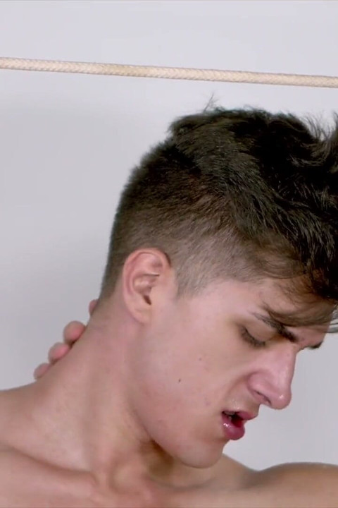 Alec Loob Burns Cute Newcomer's Ass