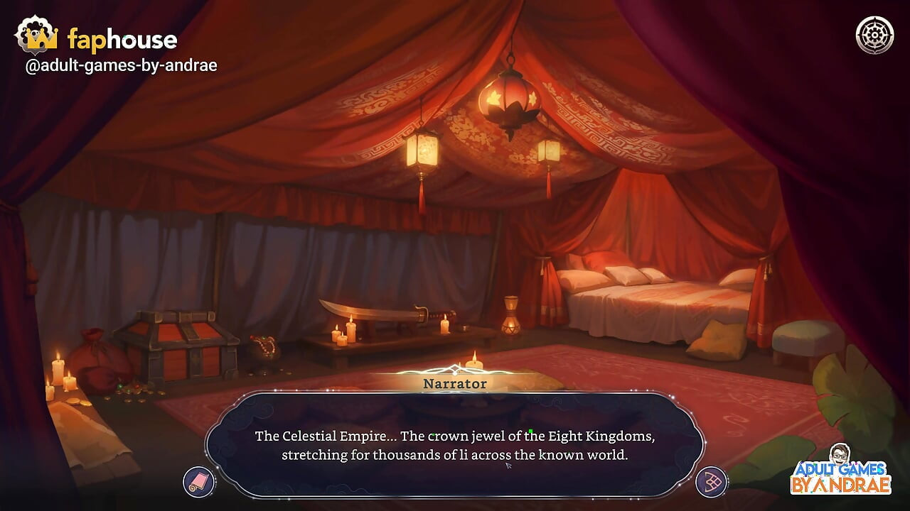 Harem Fantasy - the Concubine War Gameplay Part 1 - Sex with His Concubines