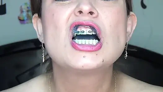 Swallowing Huge Almonds Nonstop!!!