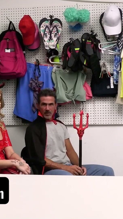 Klepto Stepdad And Step Daughter Go Trick-or-treating Together At The Mall’s Halloween Event | Clip 1