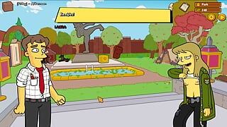 Simpsons - burns mansion - bagian 22 edna tarian toket dan poster rahasia dari loveskysanx