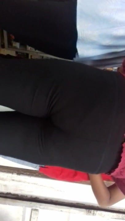 Bellyful Girl in Tight Jeans