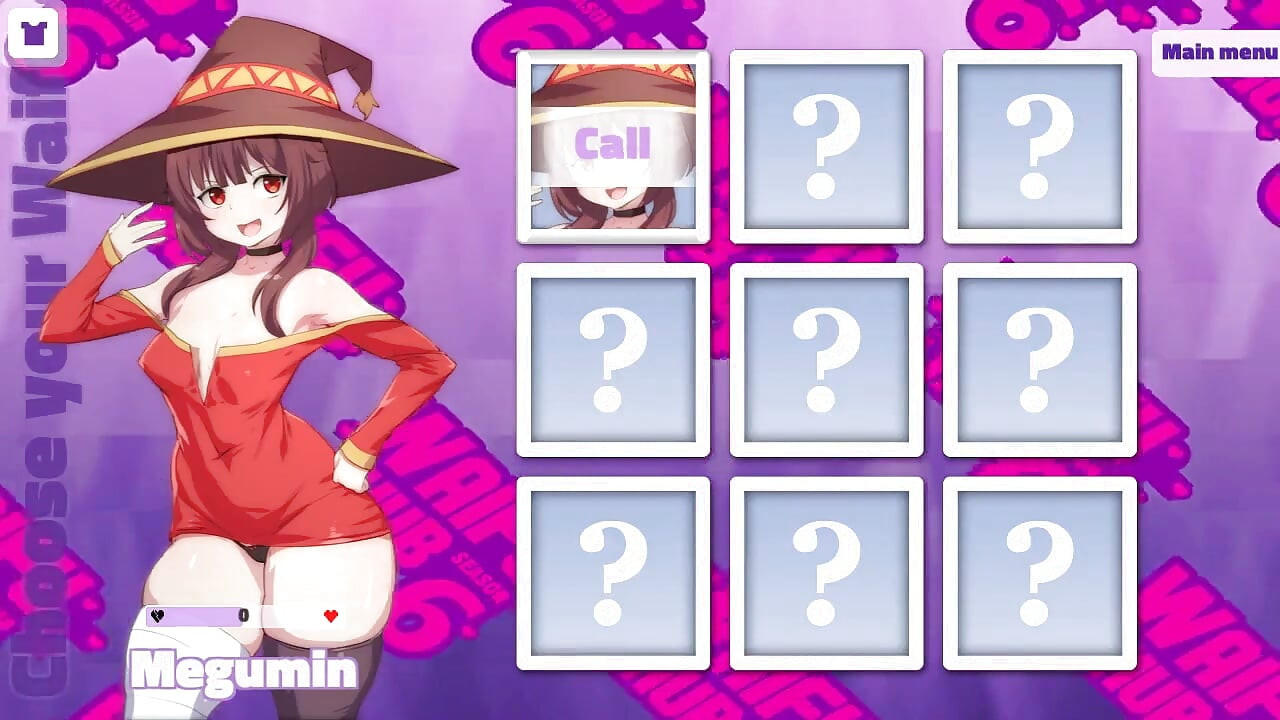Waifuhub - del 40 - Megumin sexintervju Konosuba av Loveskysanhentai