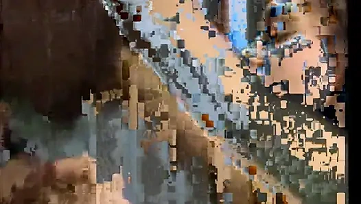 Pejantan hitam berotot menembus kecantikan muda kulit putih