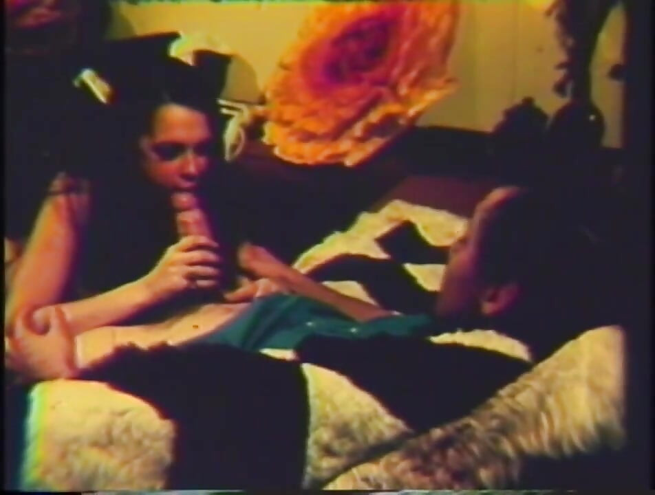 Sexy young girl in a vintage hard sex scene
