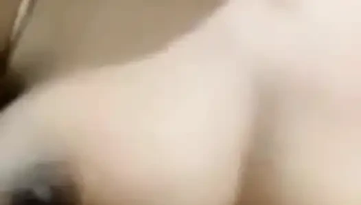 Wow the next door's wife sent a video showing off her big plump milk,