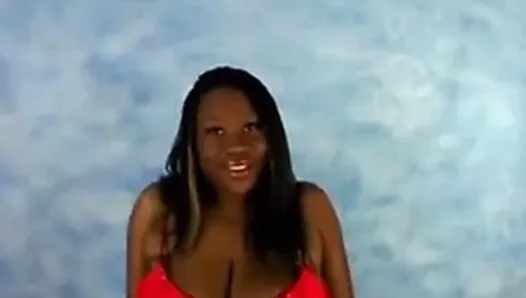 Amateur Ebony Slut Gets Her Huge Rack Of Tits Fucked!