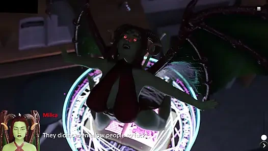 Stepmom Sends Cock Sucking Vid to Stepson - the Spellbook Netorare #5 Gameplay