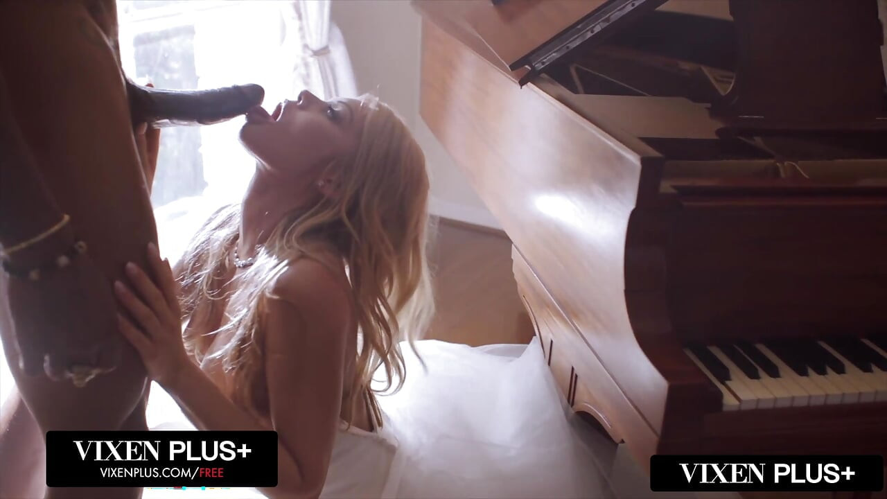 VIXENPLUS First BBC For Blonde Riley Steele