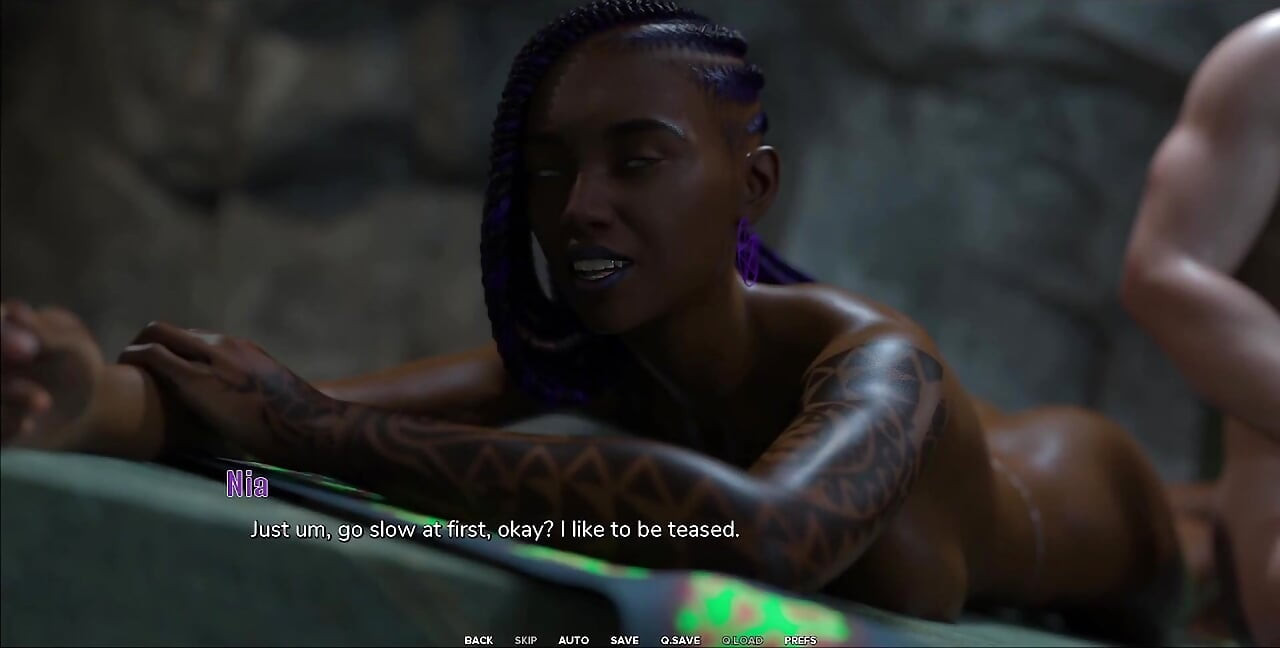 Taboo University - Black College Girl Drags Me Into a Cave and Gives Me a Very Sloppy Blowjob