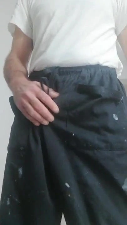 tommylads bloke shoots a load at work