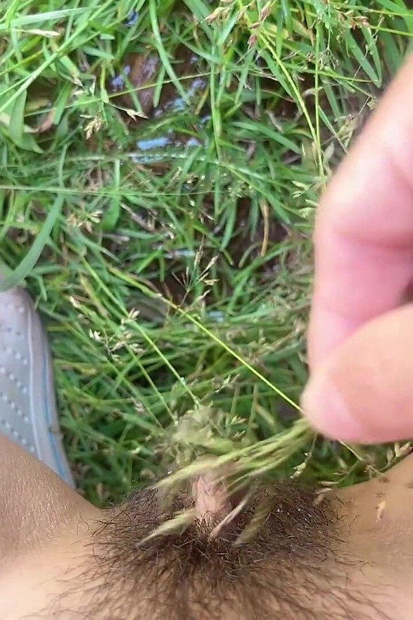 Pissing Outside Near Grape Tree