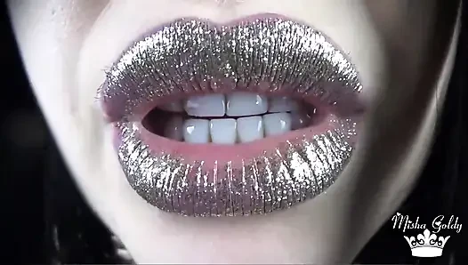 Pop for my big shiny lips: Cum countdown!