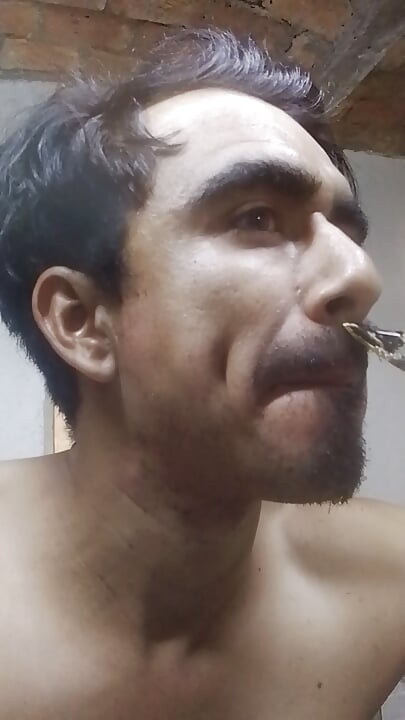 I shave and masturbate