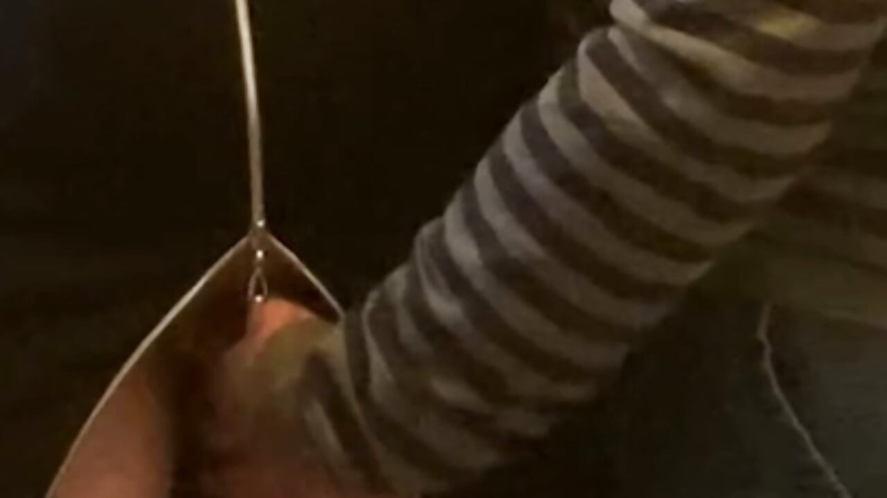 Perv Old Man Fingering Pussy in Subway!