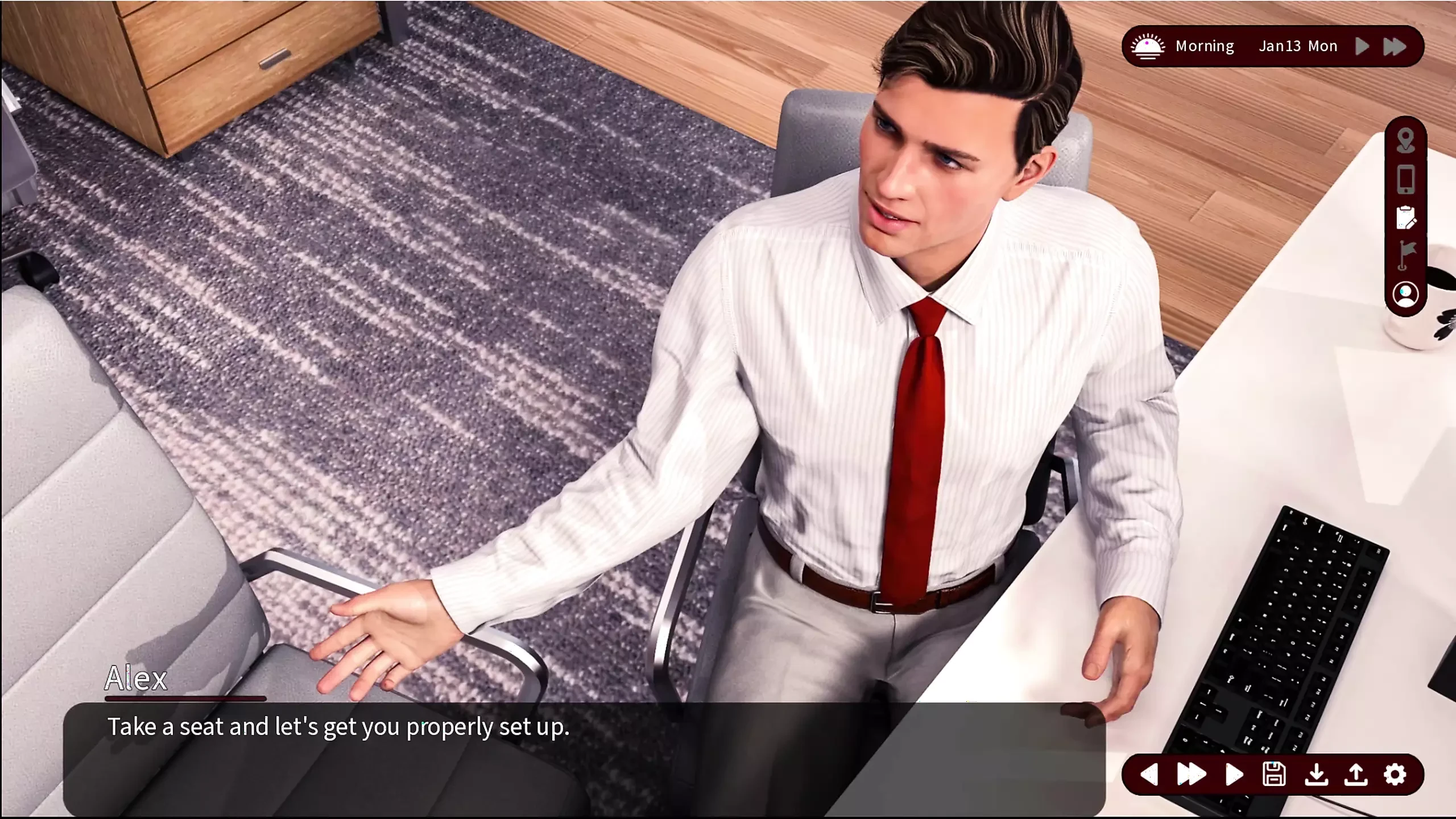 Whispers of Desire 9 Will Emma Try to Flirt with Alex