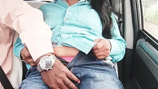 Секс с отчимом в машине, грязные разговоры Telugu