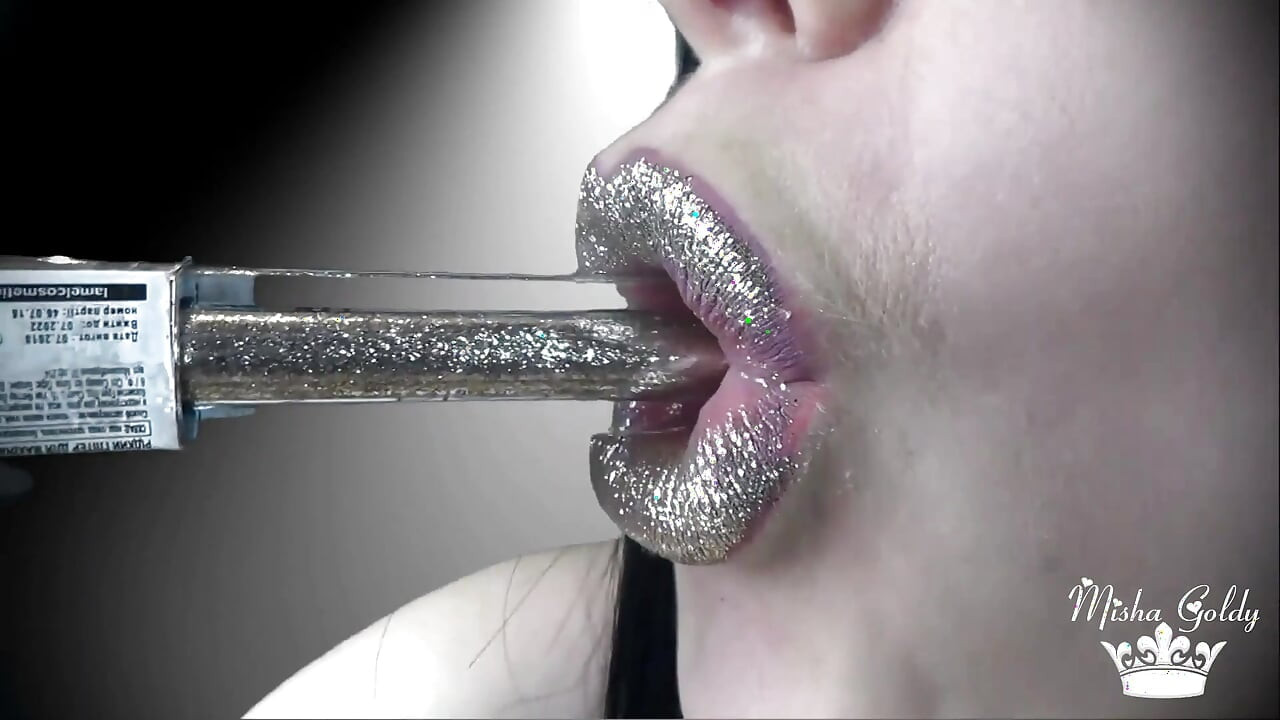 Pop for my big shiny lips: Cum countdown!