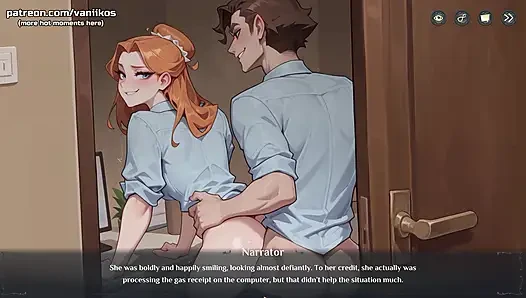 Big Boobs Furry Girl Shows Off Her Big Ass In Tight Shorts - Hotel Tales (Steam Game) - 3D Animated Hentai Game