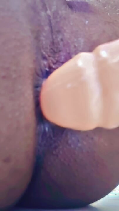 Ass close-up solo hardcore fucking