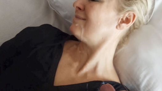 Amateur blonde rijpe vrouw close-up seks