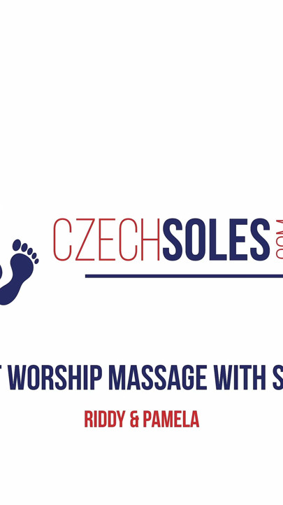 Double Foot Worship Massage with Stinky Socks