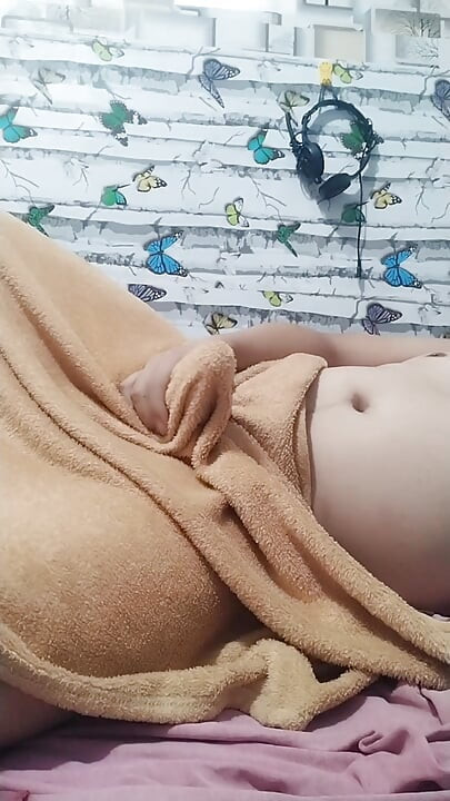 I Played With My Rock-hard Cock Under My Blanket.