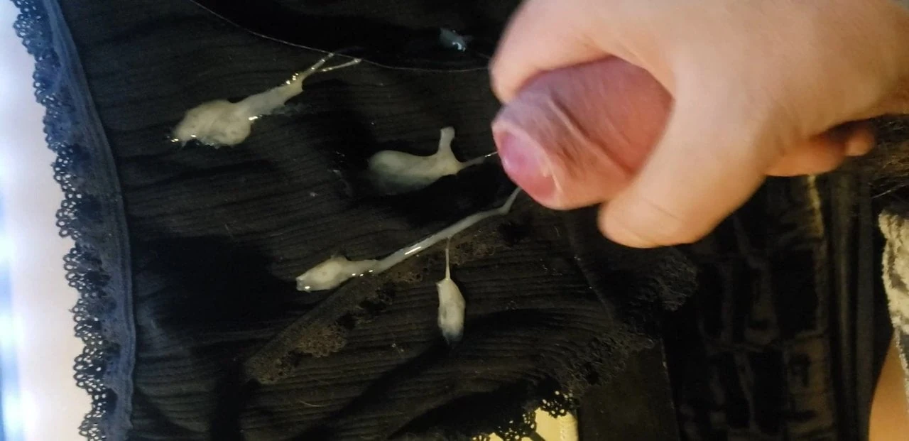 Cumtribute My girl panties