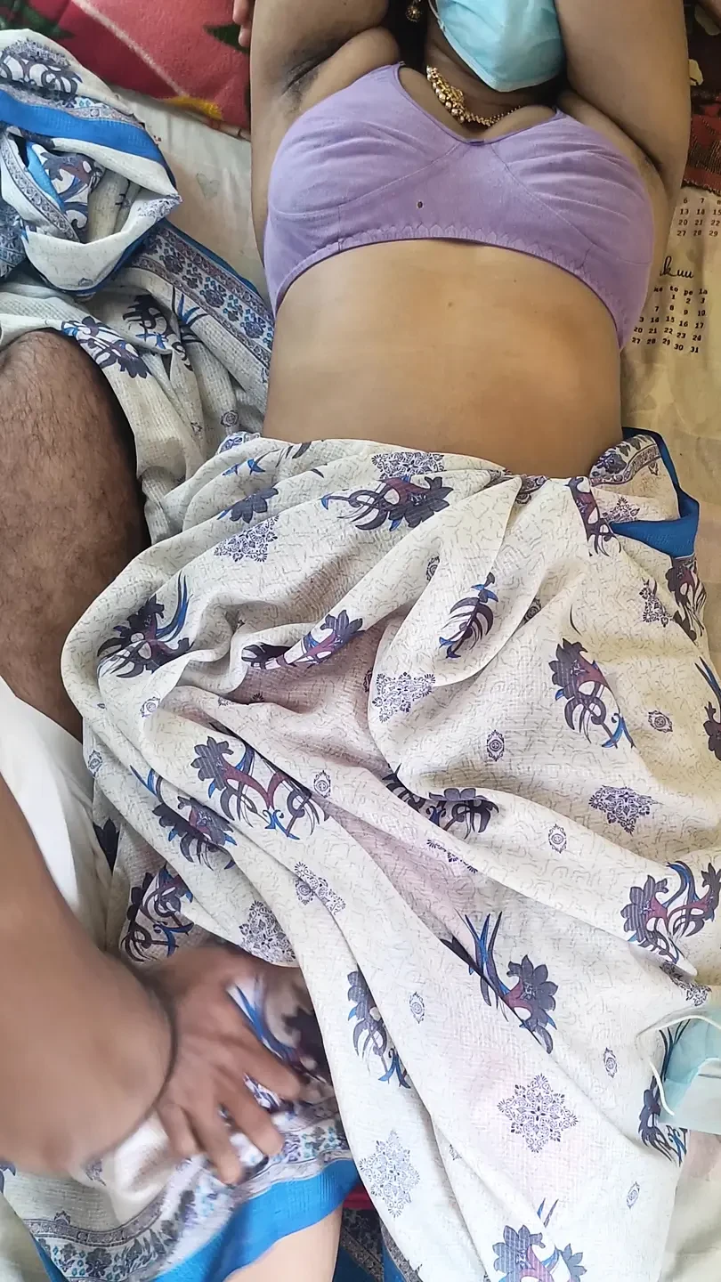 Housewife hard fuck in bed