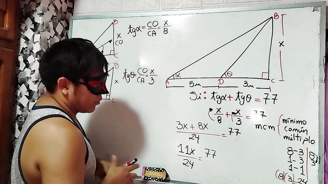 27 Trigonometry Calculate the Height and Area of the Triangle - Sexual Mathematics - Azaghal Soul
