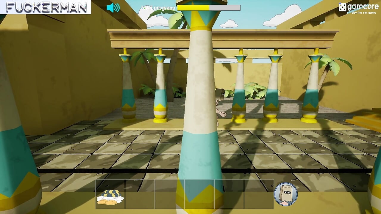 Complete Gameplay - Fuckerman, Boobs Of Egypt 0.1