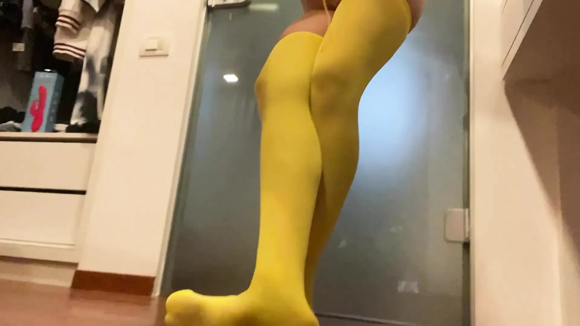 Calzini lunghi feet amore massaggio con olio