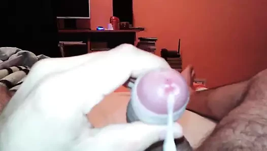 horny boy on bed