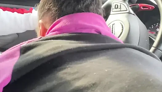 Pretty Bitch Suck My Dick on a Road Trip