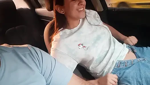 I hitchhike and squirt at myself before I get home.