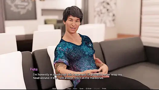 Maceracı çift 101 Anne Pete'i eve davet etti ve Tony onları izlerken onu sikti