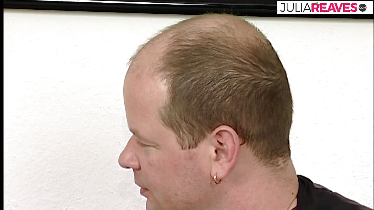 Hot MILF enjoys a deepthroat blowjob before a hard  dildo fuck