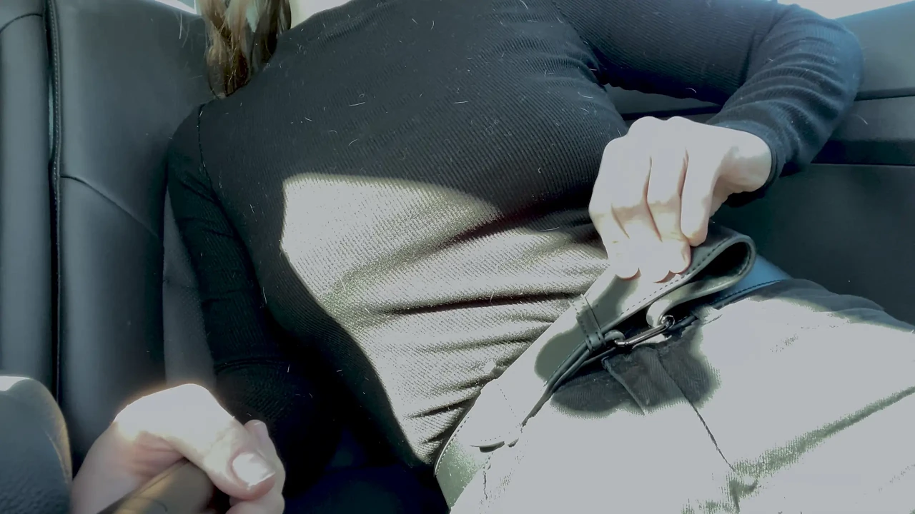 Masturbating in Uber Taxi Second Time