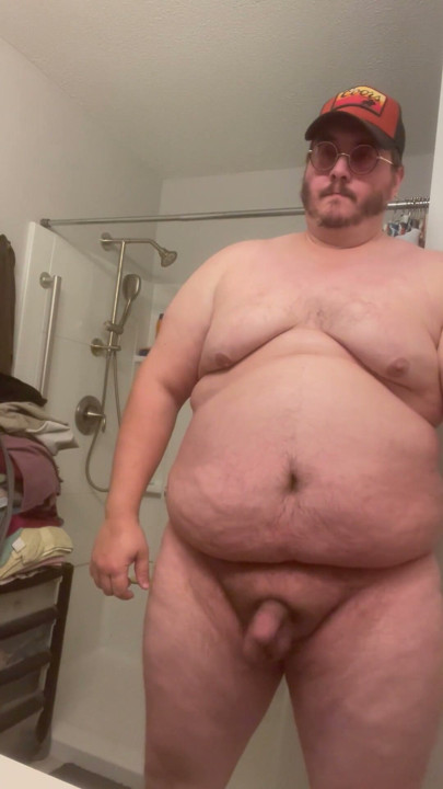 Heavy Trucker Bubba Burly Chub Strips Nude & Pounds Out A Heavy Load | Clip 1